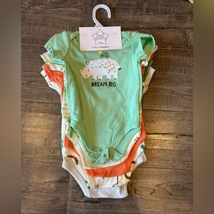 Baby Animal Onsie Bundle 💚🧡